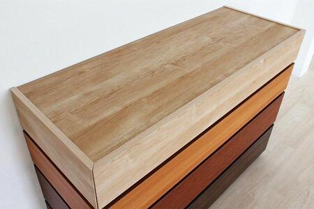 【幅114.6 奥行42.8 高さ80.3】モダニカ115-4チェスト