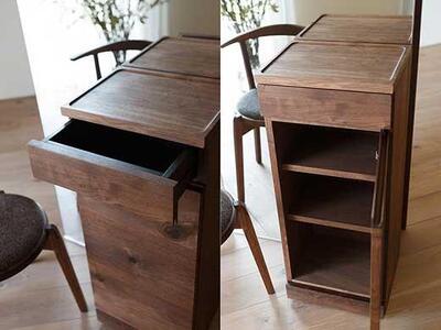 CARAMELLA Storage Mirror (L) oak