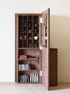 CARAMELLA Storage Mirror (L) oak