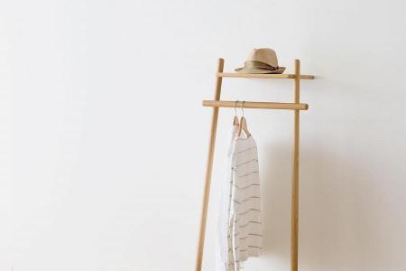 【開梱設置】高野木工 ELISTA エリスタ ハンガーラック ホワイトオーク【10年保証】