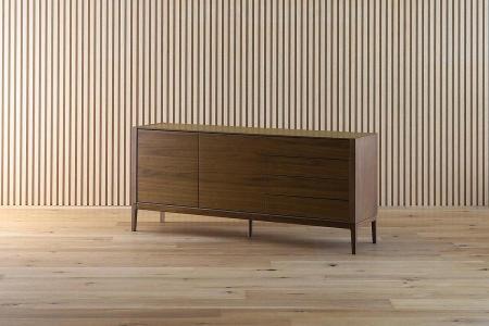 【開梱設置】高野木工 MOL モル 170サイドボード ウォルナット【10年保証】