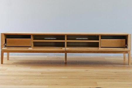 【開梱設置】高野木工 MOL モル 200TVボード ホワイトオーク【10年保証】