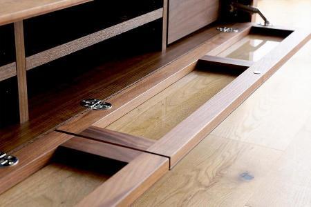 【開梱設置】高野木工 MOL モル 180TVボード ウォルナット【10年保証】