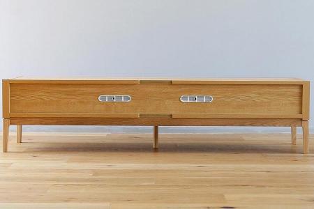 【開梱設置】高野木工 MOL モル 180TVボード ホワイトオーク【10年保証】