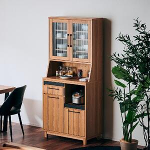 【Jyenero／ジェネロ 幅80cmダイニングボード】★大容量の収納と部屋に合わせやすいデザイン