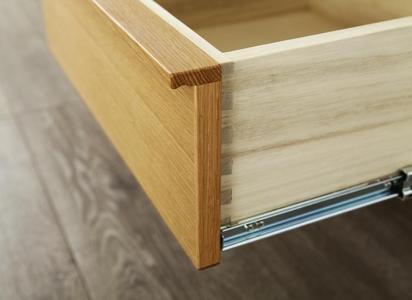 大川家具 レフライン 150cm テレビボード 収納 天然木 オーク(ナラ) 野中木工所