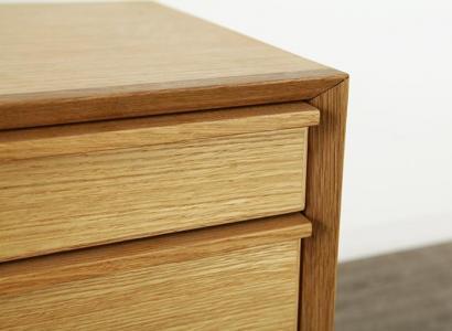 大川家具 レフライン 150cm テレビボード 収納 天然木 オーク(ナラ) 野中木工所