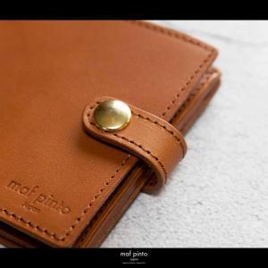 maf pinto (マフ ピント) 二つ折り財布 スナップボタン付き
