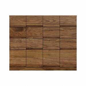 チェスト タンス 幅102 4段 奥行44 ウォールナット 無垢 桐たんす 箪笥 婚礼 衣類収納 大川家具 丸田木工 ココ