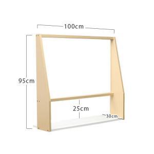 木枠付き 透明アクリル パーテーション 受付業務用