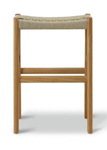 ＜マニフ＞キッチンスツール MS-04H(600)：わら（キナリ）