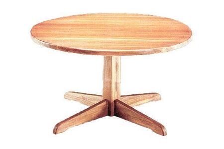 【幅120 奥行120 高さ69】ヒノキ丸テーブル120φ 1本脚