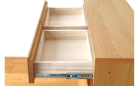 【開梱設置】高野木工 LECCE レッチェ 80薄型キャビネット ホワイトオーク【10年保証】