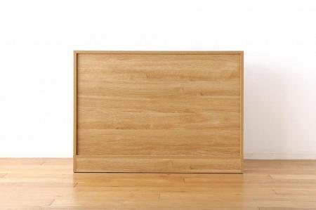 【開梱設置】高野木工 LECCE レッチェ 120薄型キャビネット ホワイトオーク【10年保証】