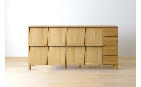 【開梱設置】高野木工 LECCE レッチェ 180マガジンレコードラック オーク【10年保証】