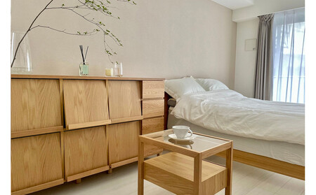 【開梱設置】高野木工 LECCE レッチェ 180マガジンレコードラック オーク【10年保証】