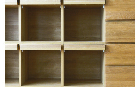 【開梱設置】高野木工 LECCE レッチェ 105マガジンレコードラック オーク【10年保証】