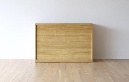 【開梱設置】高野木工 LECCE レッチェ 120ローチェスト ホワイトオーク【10年保証】