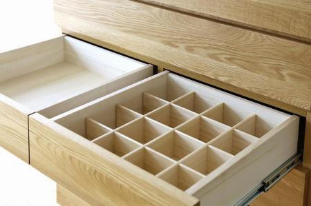 【開梱設置】高野木工 LECCE レッチェ 90ハイチェスト ホワイトオーク【10年保証】