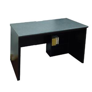 高級デスク 大人向け 大人用 大人の学習机 デスク 120cm 国産 日本製 【3梱包】机 120cm幅×奥行60 ワークデスク （クルーズブラック） 学習机 大人 棚付き