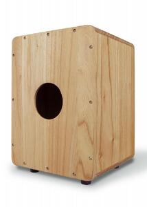 木製カホン 中型穴付き 良音！木製カホン(打楽器)】音楽好き、軽い運動にも。 カメヤ家具工芸