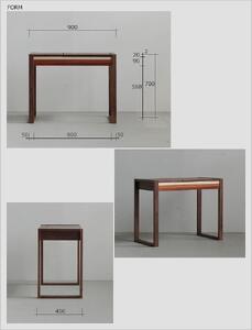 ドレッサー PASTEL900 パステル デスク 兼用 ウォールナット オーク 福岡県 大川市 WAプラス