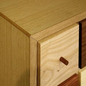 イロイロチェスト　ホワイトオーク　73×35×90　WAプラス　大川市