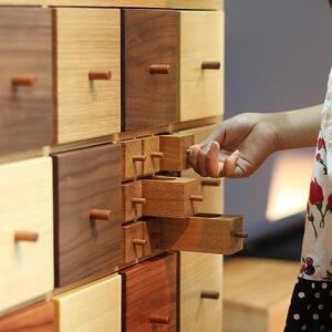 イロイロチェスト　ホワイトオーク　73×35×90　WAプラス　大川市