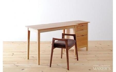 ライトデスク 110×50×72 オーク無垢材 リモートワーク・テレワーク・学習に 大川市