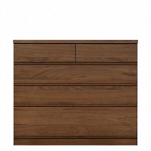 チェスト タンス 幅102 4段 奥行44 ウォールナット 無垢 桐たんす 桐箪笥 箪笥 木製 婚礼 衣類収納 大川家具 丸田木工 ミンクス 9,800円