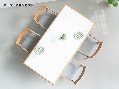 DTMM01-06 DC02 アネルカグレー オーク 5点 ダイニングセット