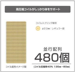 シングルマットレス グランケア スリムプロ【ブラック】