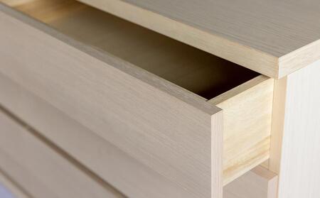 チェスト ロータイプ コンパクト収納 150-3 天然木 シンプル アビィWH 大川家具