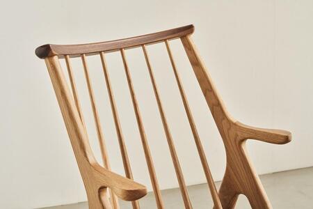 ダイニングチェア OTTE オーク ウォールナット 無垢 板座 大川市 辻製作所