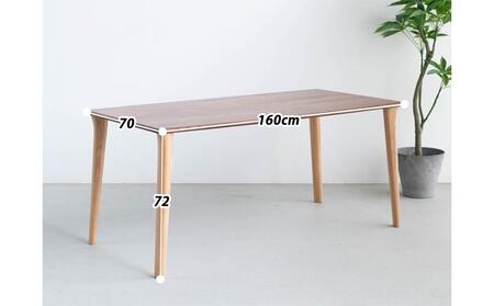 ダイニング　4点セット　OTTE　オーク　ウォールナット　大川家具