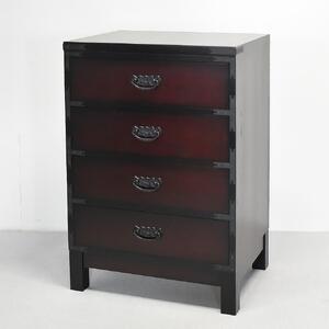 民芸箪笥　和み（NAGOMI）FL-60チェスト　カリン色　たんす 大川家具　