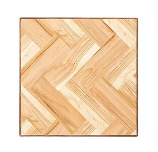 サイドテーブルCOZY（コージ―）天板矢貼り　大川家具