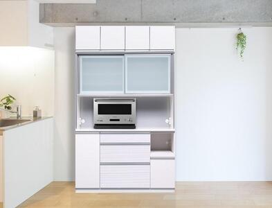 レンジボード 開き 白 ホワイト 宮崎 都城