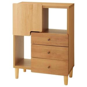 サイドボード　60 オスロ 標準タイプ　天然木　魅せる収納