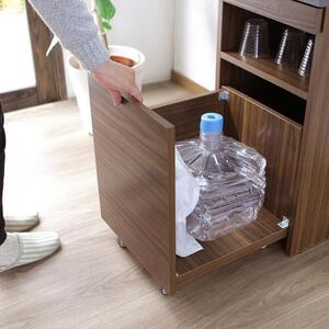 ウォーターサーバー台【ブラウン ウォールナット柄】