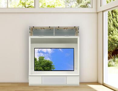 楽天市場】テレビボード ハイタイプ テレビ台 収納 多い 壁面収納 幅190cm 高さ180cm 壁面テレビ台 扉付き収納棚 飾り棚 引き出し  デッキ収納 大容量収納 LEDライト 間接照明 白 ホワイト 光沢 艶 清潔感 シンプル カジュアル モダン おしゃれ 高級感 : モダン インテリア  