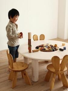 ピッコロ ジョカーレサークルテーブル119ハイ:キッズグリーン