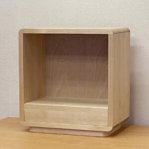 ペット仏壇 01(樺桜)無垢 オイルフィニッシュ 本体のみ 引き出し付き おしゃれ かわいい 国産 日本製 デザイン インテリア リビング シンプル 家具調 上置き