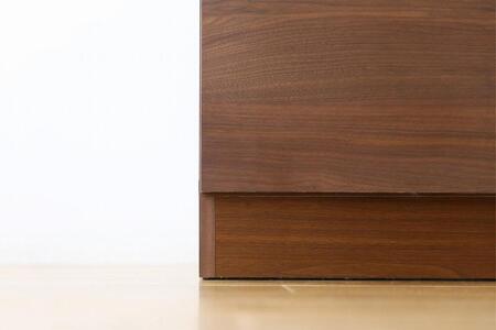 【開梱設置】高野木工 LECCE レッチェ 120薄型キャビネット ウォルナット 【10年保証】