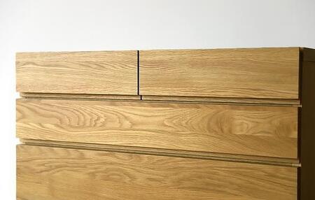 【開梱設置】高野木工 LECCE レッチェ 80サイドチェスト ホワイトオーク【10年保証】