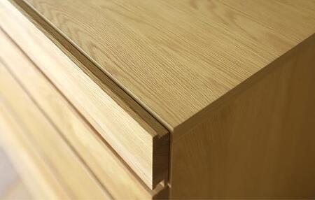 【開梱設置】高野木工 LECCE レッチェ 80サイドチェスト ホワイトオーク【10年保証】