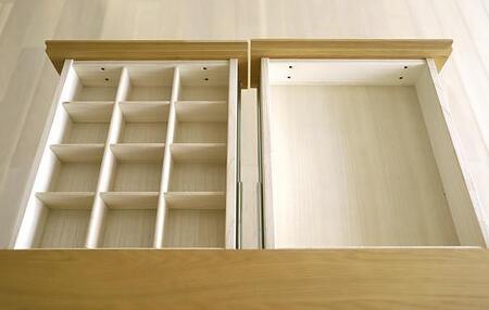 【開梱設置】高野木工 LECCE レッチェ 80サイドチェスト ホワイトオーク【10年保証】