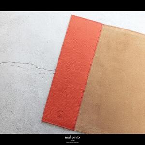 maf pinto (マフ ピント) ノートカバー B5サイズ レッドシュリンク レザー 本革 日本製