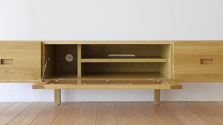 【開梱設置】高野木工 LEIRIA レイリア 154TVボード ホワイトオーク【10年保証】