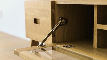 【開梱設置】高野木工 LEIRIA レイリア 154TVボード ホワイトオーク【10年保証】